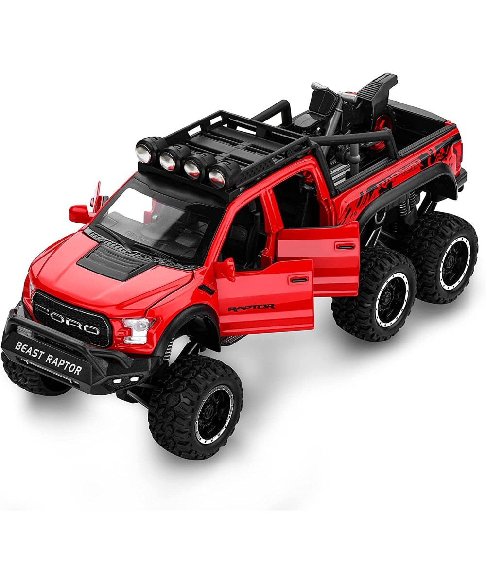 Diecast Pickup Truck Toy F150 Zinc Alloy Metal Model Car 1:24 Scale for Kids Toy Gift (red) $44.54 Kids' Play Cars & Race Cars