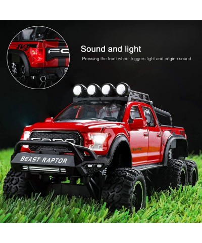 Diecast Pickup Truck Toy F150 Zinc Alloy Metal Model Car 1:24 Scale for Kids Toy Gift (red) $44.54 Kids' Play Cars & Race Cars