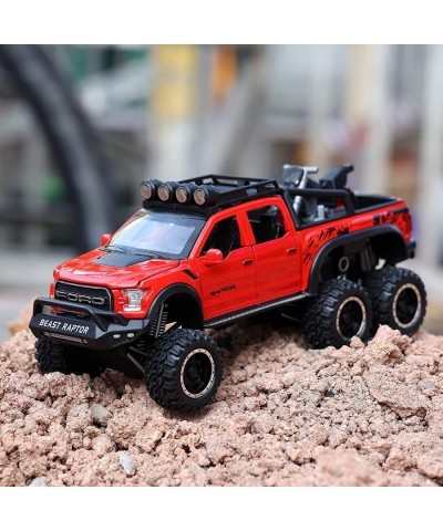 Diecast Pickup Truck Toy F150 Zinc Alloy Metal Model Car 1:24 Scale for Kids Toy Gift (red) $44.54 Kids' Play Cars & Race Cars