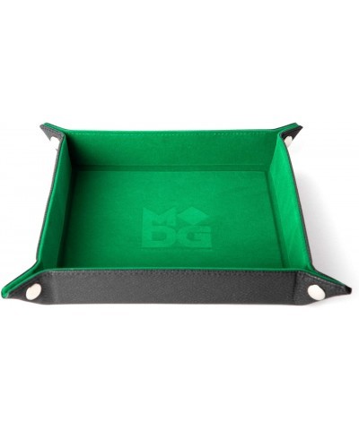 FanRoll Fold Up Velvet Dice Tray w/ PU Leather Backing: Green Role Playing Game Dice Accessories for Dungeons and Dragons $28...