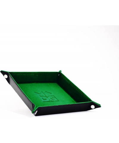 FanRoll Fold Up Velvet Dice Tray w/ PU Leather Backing: Green Role Playing Game Dice Accessories for Dungeons and Dragons $28...