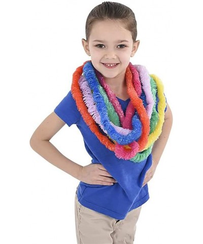 Plastic Luau Carnation Leis Necklace Tropical Flower Assorted Floral Designs Party Fun 32" Inches (48-Pack) $25.88 Kids' Dres...