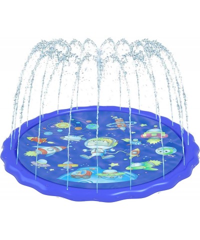 Splash pad Sprinkler for Kids 68" Inflatable Water Toys Summer Toys Outdoor Water Wading Pool for Toddlers Baby Water Play ma...