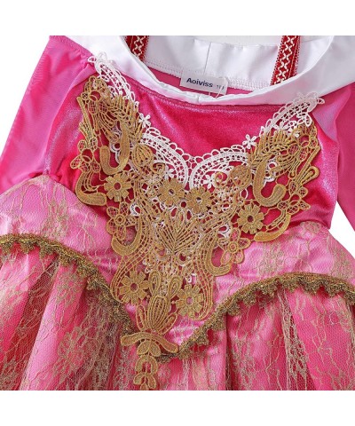 Sleeping Beauty Costume for Girl Princess Aurora Cosplay Princess Dress Up Clothes Halloween Festival $35.60 Kids' Costumes