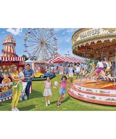 Vintage Fairground Fun 1000 Piece Jigsaw Puzzle for Adults & Kids Age 12 Years Up $40.95 Jigsaw Puzzles