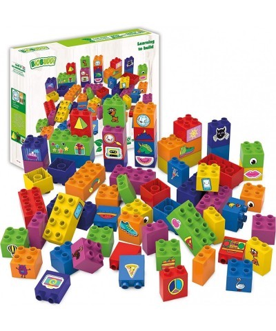 Learning to Build Set - 60 Blocks - Educational Building Blocks for Children $70.91 Toy Building Sets