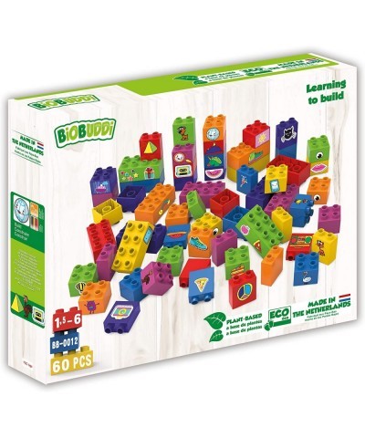 Learning to Build Set - 60 Blocks - Educational Building Blocks for Children $70.91 Toy Building Sets