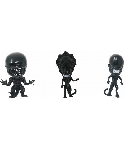 Alien vs Predator Action Figure Set and Cake Topper - 6 Pcs Alien Versus Predator Cartoon Toys Set Comes with Keychain - Pred...