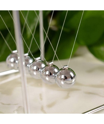 Newtons Pendulum Balls Cradle Balance Ball Swinging Balls Physics Science Toys for Home Office Desk Decorations Size M $21.33...