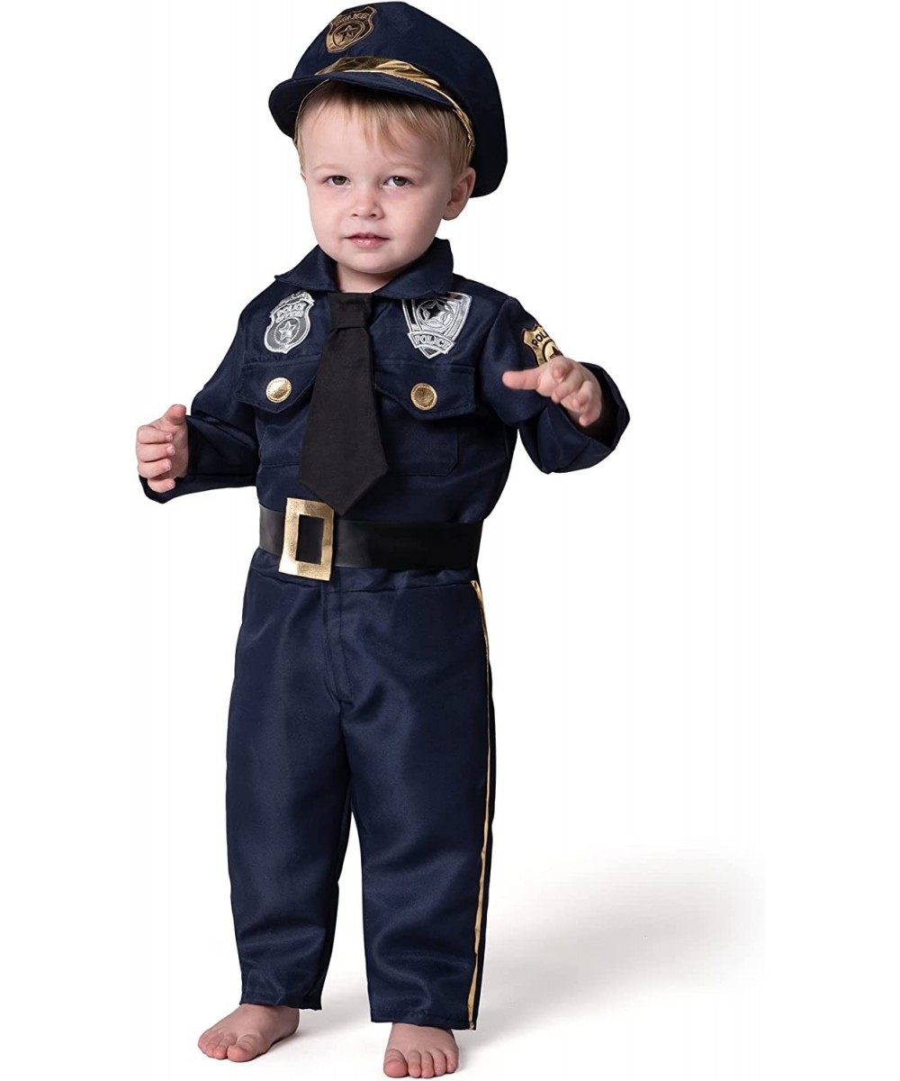 Baby Unisex Police Costume for Toddler Cop Costume Halloween Pretend Play School Event Dress Up Party -1218 $35.07 Kids' Cost...