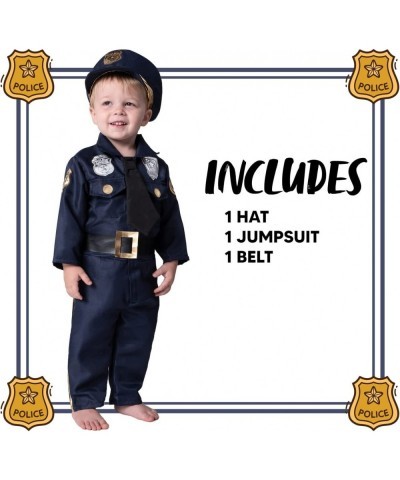 Baby Unisex Police Costume for Toddler Cop Costume Halloween Pretend Play School Event Dress Up Party -1218 $35.07 Kids' Cost...