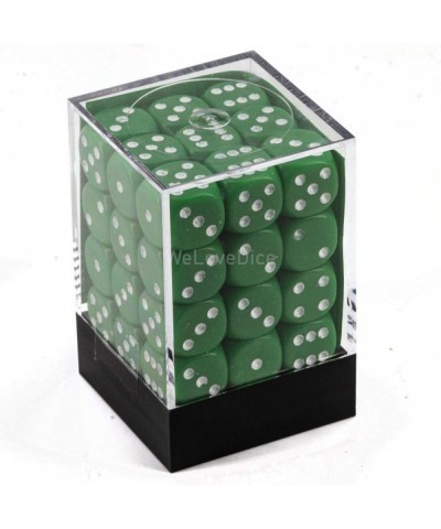 CHX25805 Dice-Opaque: 36D6 Green/White Set $17.87 Game Accessories