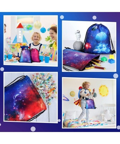 30 Pcs Galaxy Party Bags Space Drawstring Bags Starry Night Sky Favor Backpack Birthday Party Supplies for Kids(Novel Style) ...