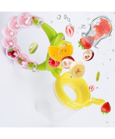 Baby Teething Toys Teethers for Newborn Infants Girls Boys Teething Toy Silicone Freezer Safe Freezable Teether with Baby Fru...