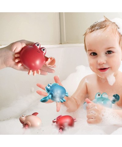 Bath Toys for Toddlers Cute Wind-up Swimming Crab Baby Bathtub Toys for 1-3 Years Old 6 to 12 Months Boys Girls & Kids (Multi...