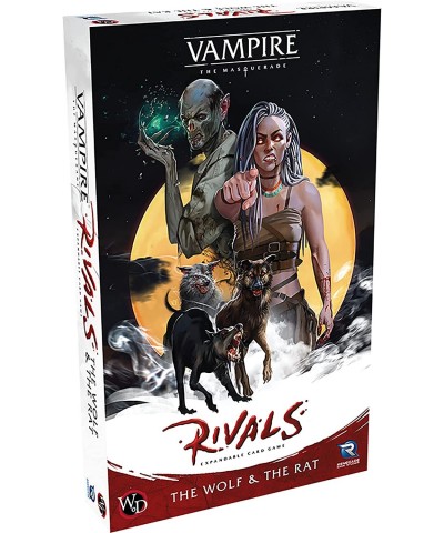 Renegade Games Vampire: The Masquerade Rivals - The Wolf & The Rat Game Expansion - 2-4 Players Ages 14+ 30-70 Min Game Play ...