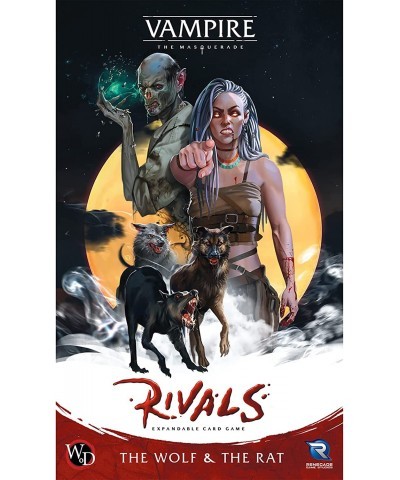 Renegade Games Vampire: The Masquerade Rivals - The Wolf & The Rat Game Expansion - 2-4 Players Ages 14+ 30-70 Min Game Play ...