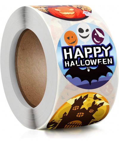 Halloween Stickers Roll Happy Halloween Stickers for Kids Adults Teens 500 PCS Halloween Stickers for Treat Bags Goodie Bags ...