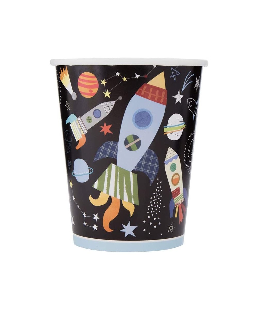 Disposable Paper Cups - 9 Oz | Outer Space | 8 Pcs $15.38 Kids' Party Tableware