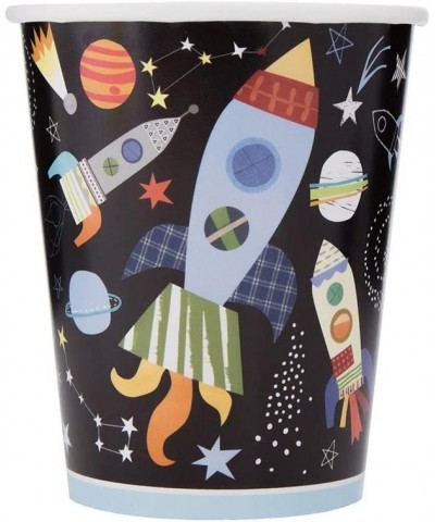 Disposable Paper Cups - 9 Oz | Outer Space | 8 Pcs $15.38 Kids' Party Tableware