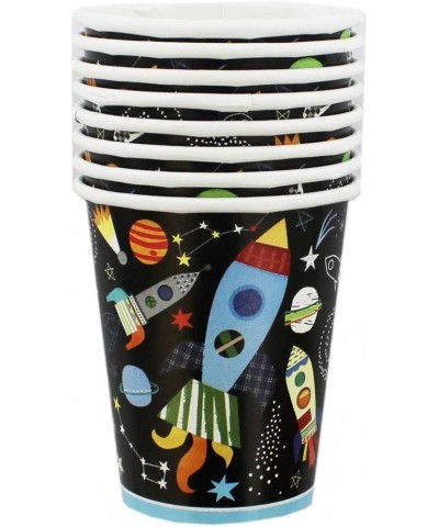 Disposable Paper Cups - 9 Oz | Outer Space | 8 Pcs $15.38 Kids' Party Tableware