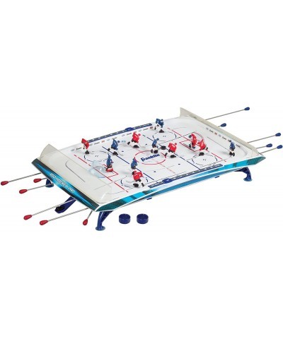 Tabletop Rod Hockey Game - Gameroom Ice Hockey Table Game for Kids + Adults - Arcade Style Game Board + Mini Hockey Pucks Inc...