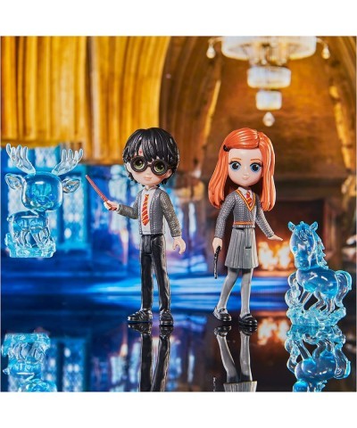 Wizarding World Magical Minis Harry Potter and Ginny Weasley Patronus Friendship Set with 2 Toy Figures and 2 Creatures Kids ...