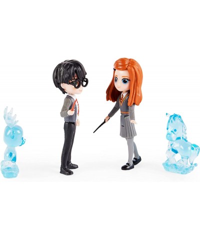 Wizarding World Magical Minis Harry Potter and Ginny Weasley Patronus Friendship Set with 2 Toy Figures and 2 Creatures Kids ...