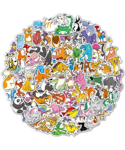 Animal Stickers 100 Pcs）Cute Animal Stickers for Kids Cartoon Waterproof Stickers for Water BottleLaptop Anime Stickers Mixed...