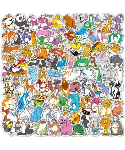 Animal Stickers 100 Pcs）Cute Animal Stickers for Kids Cartoon Waterproof Stickers for Water BottleLaptop Anime Stickers Mixed...