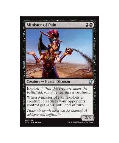 Minister of Pain (111/264) - Dragons of Tarkir - Foil $10.84 Card Games