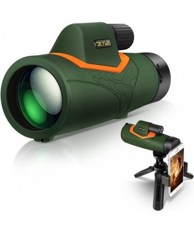 12×50 Monocular Telescope Hunting Gift for Men High Power Monocular Scope for Bird Watching Traveling Concert Sports Game wit...