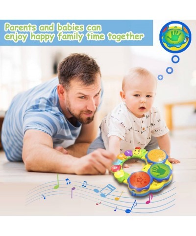 Baby Toys 12-18 Months Drums Piano Musical Instrument Baby Toys 6 to 12 Months Early Education Music/Lights/Funny Sounds Toys...