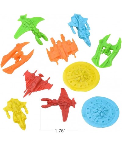 Small Spaceship Toys for Kids Set of 144 Outer Space Party Favors for Children Space Ship Toys in Assorted Colors Galactic Pa...