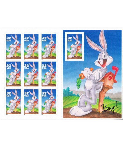 Bugs Bunny Sheet of Ten 32 Cent Stamps Scott 3137 $16.91 Collectible Postage Stamps