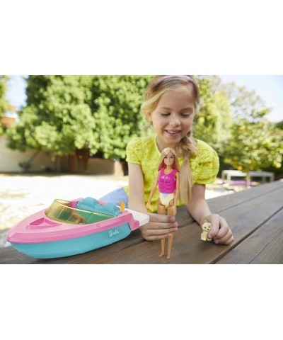 Doll and Boat Playset with Pet Puppy Life Vest Accessories Fits 3 Dolls & Floats in Water Gift for 3 to 7 Year Olds $38.73 Dolls