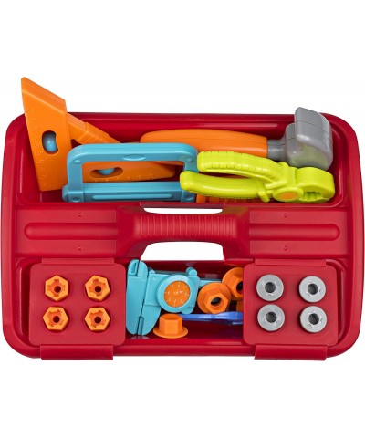 23 Piece Tool Box Set: Great Construction Toys for Boys and Girls Assortment of Different Super Durable Tools Nails Screws an...