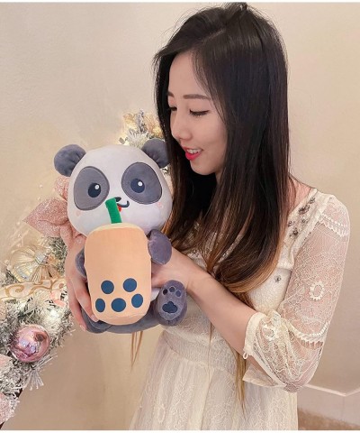 Panda Boba Plushie 15" Panda Bubble Tea Plushie Stuffed Cotton Soft Plush Toy Gifts for Family/Friends/Kids Authentic Brand (...