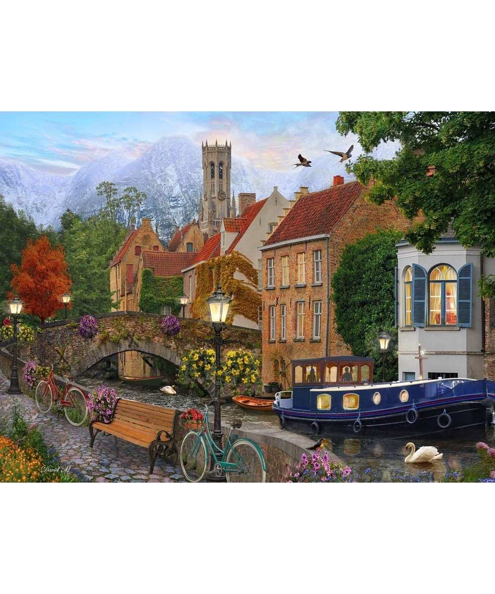 Canal Living Jigsaw Puzzle 550 Piece $30.61 Jigsaw Puzzles