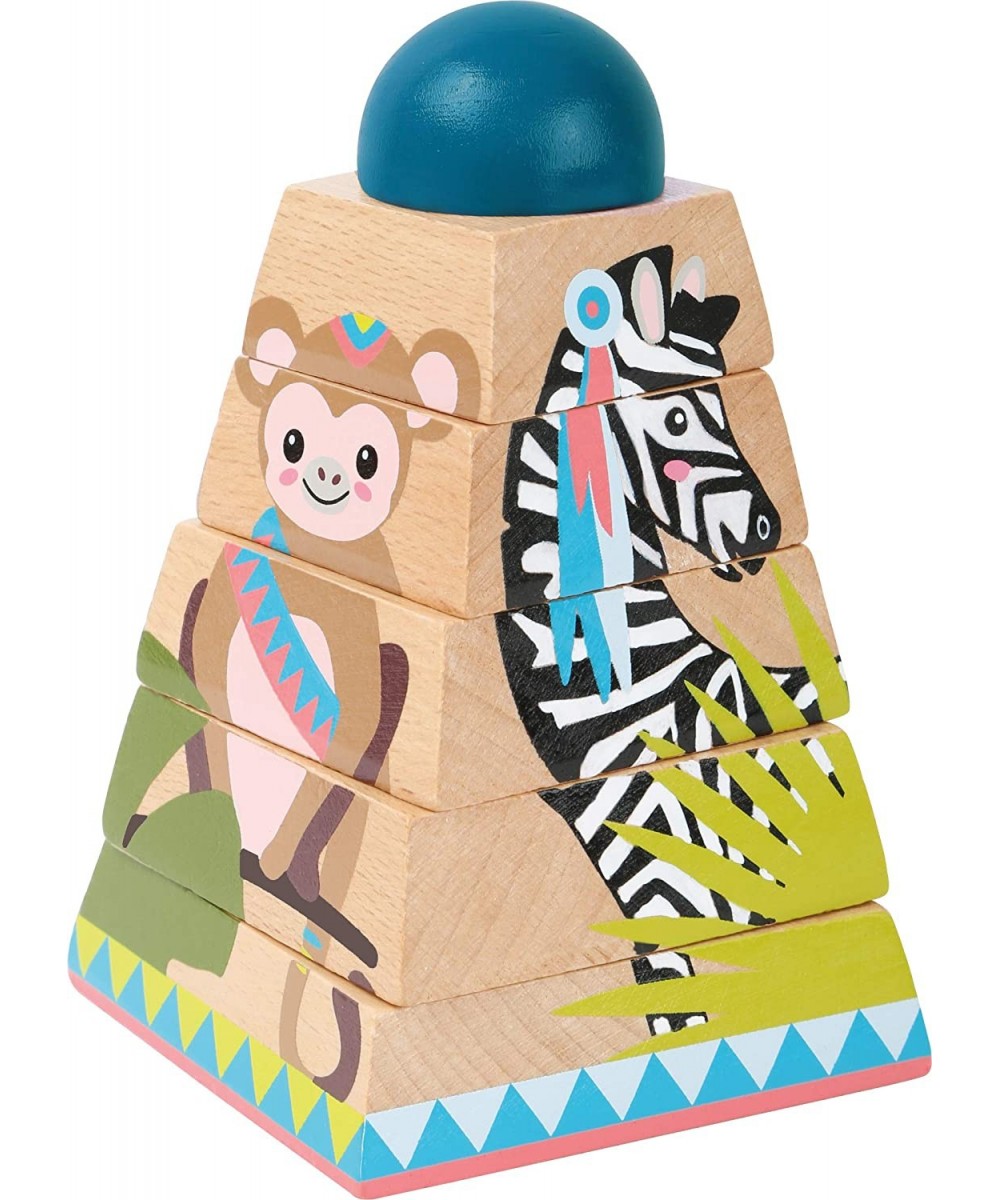 Rotating Puzzle Jungle Animal Tower toy designed for children 12+ months Multi (11090) $19.71 Early Development & Activity Toys