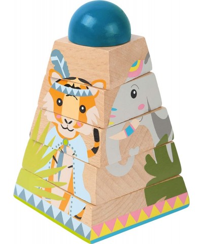 Rotating Puzzle Jungle Animal Tower toy designed for children 12+ months Multi (11090) $19.71 Early Development & Activity Toys