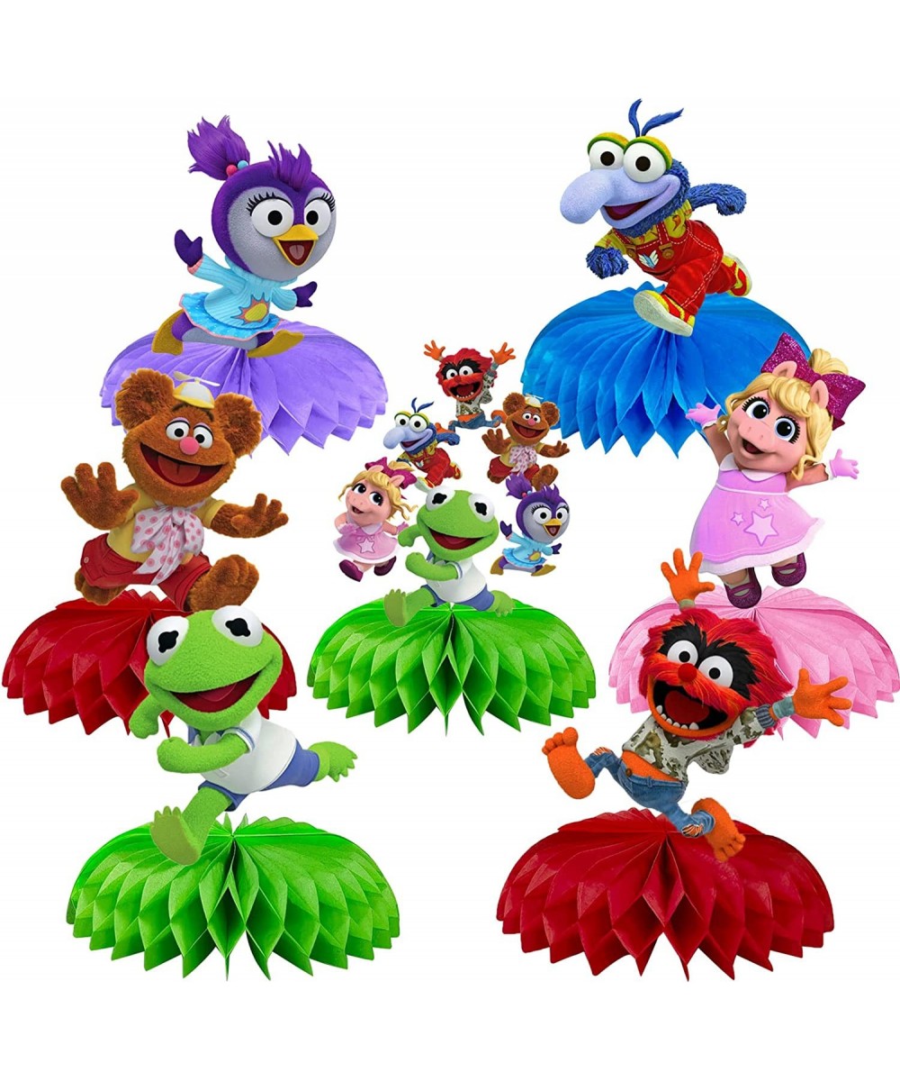 Muppet Babies Birthday Party Decorations 7Pcs Muppet Theme Party Centerpieces Table Toppers Cake Toppers Kermit Birthday Supp...