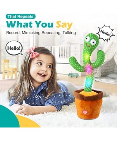 Baby Toys Dancing Talking Cactus for Boys Girls Dancing Singing Talking Recording Mimic Repeating What You Say Cactus Toy wit...