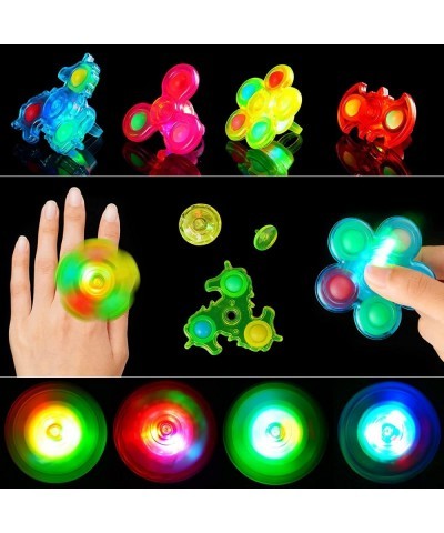 Birthday Party Favors for Kids LED Light Up Rings 20 Pack Prizes for Kids Classroom Glow in The Dark Party Supplies Bulk Nove...