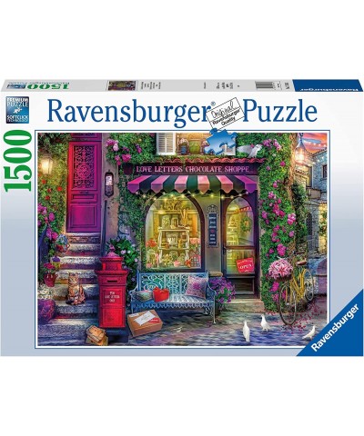 17136 Love Letters Chocolate Shop 1500 Piece Jigsaw Puzzle for Adults & Kids Age 12 Years Up Multicolour $67.28 Jigsaw Puzzles