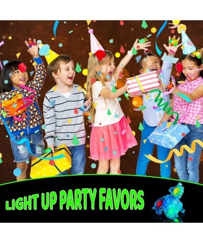 Birthday Party Favors for Kids LED Light Up Rings 20 Pack Prizes for Kids Classroom Glow in The Dark Party Supplies Bulk Nove...