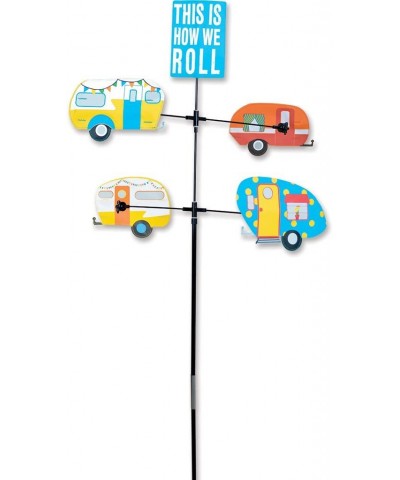 Carousel Wind Spinner - How We Roll $95.00 Kites & Wind Spinners