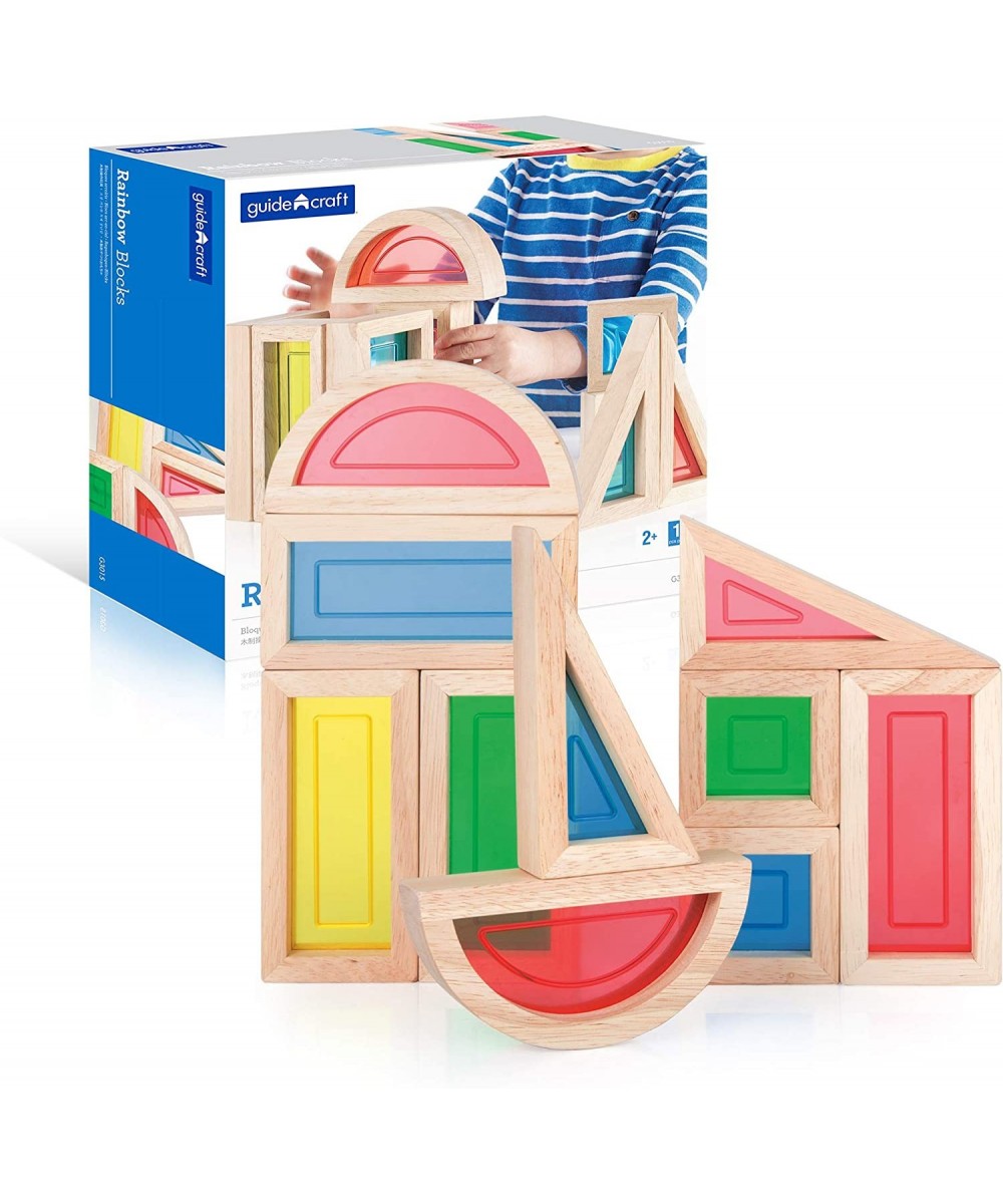 Rainbow Blocks Set - 10 Pcs. Kids Learning & Educational Toys Stacking Blocks $61.12 Toy Stacking Block Sets