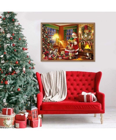 500 Pieces Jigsaw Puzzle Merry Christmas Santa Jigsaw Puzzle Hand Made Puzzles Personalized Great Gifts Puzzles for Adults 50...