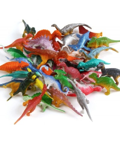 39 Piece Mini Dinosaur Figures Assorted Vinyl Plastic Dinosaur Toys for Easter Gifts Dino Party Cake Toppers $15.26 Play Figu...